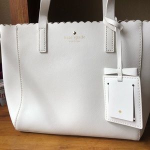 White Kate Spade Bag